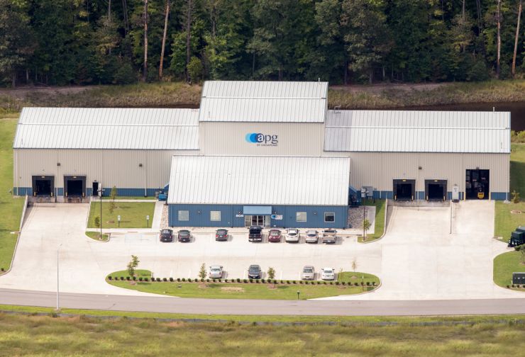 Aerial picture of Chesapeake location